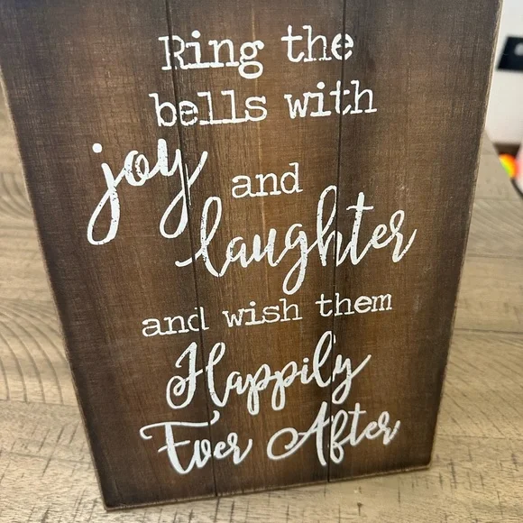 Farmhouse 12” wooden picture - Picture 3 of 8